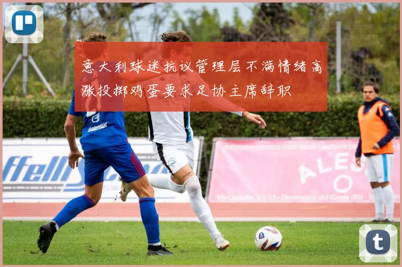 意大利球迷抗议管理层不满情绪高涨投掷鸡蛋要求足协主席辞职